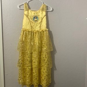 Beauty and the beast gown girls size 10